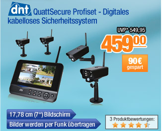 DNT QuattSecure
                                            Profiset - Digitales
                                            kabelloses
                                            Sicherheitssystem