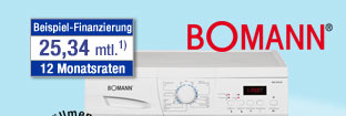 Bomann WA 9314 Waschvollautomat