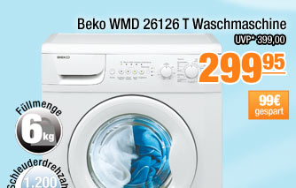 Beko WMD 26126 T Waschmaschine 