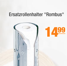 Ersatzrollenhalter "Rombus"
