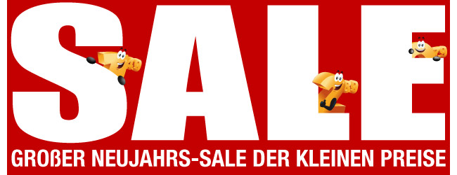 Gro&szlig;er Neujahrs-SALE der Kleinen Preise