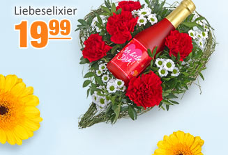 Blumenstrau&szlig; Liebeselixier