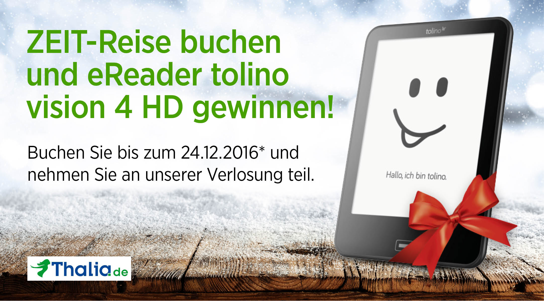 ZEIT-Reise buchen und Tolino gewinnen!