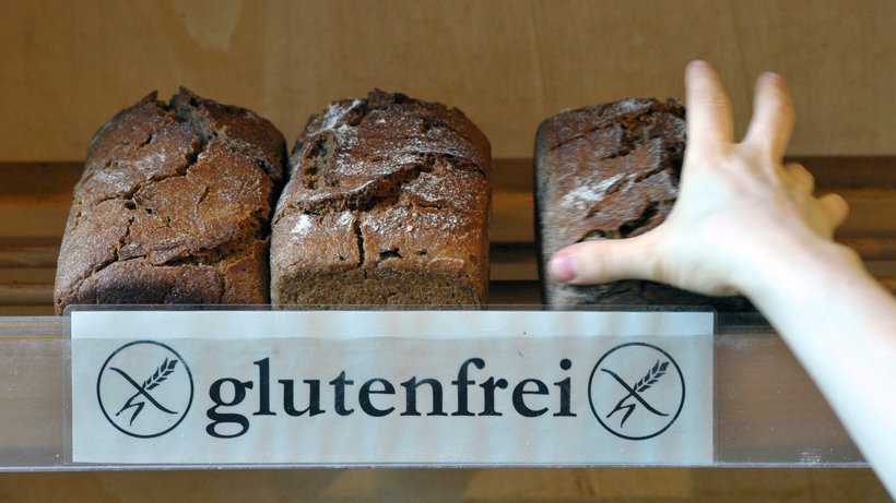 Glutenfreies Brot in einem Leipziger Naturkostladen © Peter Endig/dpa 