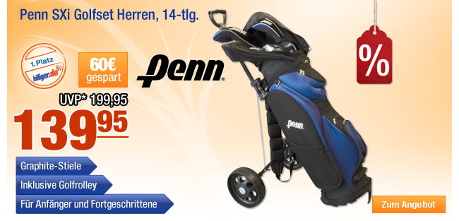Penn SXi Golfset Herren, 14-tlg.