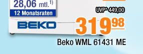 Beko WML 61431 ME