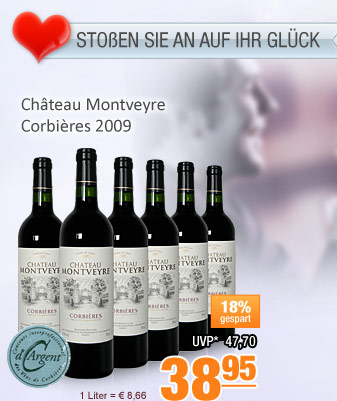 Ch&acirc;teau Montveyre Corbi&egrave;res 2009 