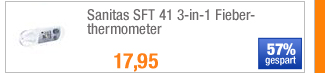 Sanitas SFT 41 3-in-1
                                            Fieberthermometer