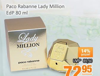 Paco Rabanne Lady Million EdP 80 ml 