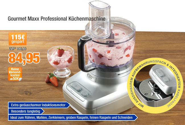 Gourmet Maxx Professional K&uuml;chenmaschine