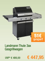Landmann Thule 3ax Gasgrillwagen