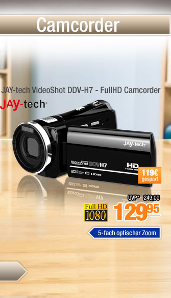 JAY-tech VideoShot DDV-H7 - FullHD Camcorder 