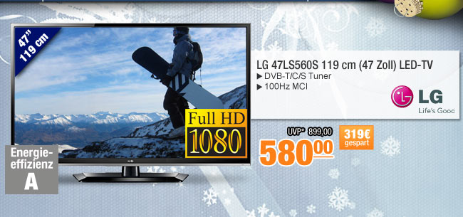LG 47LS560S 119 cm (47
                                            Zoll) LED-TV