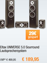 Eltax UNIVERSE 5.0
                                          Sourround Lautsprechersystem 