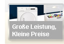 Gro&szlig;e Leistung, Kleine Preise