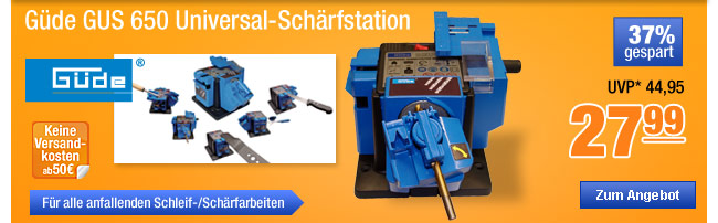 G&uuml;de GUS 650 Universal-Sch&auml;rfstation 