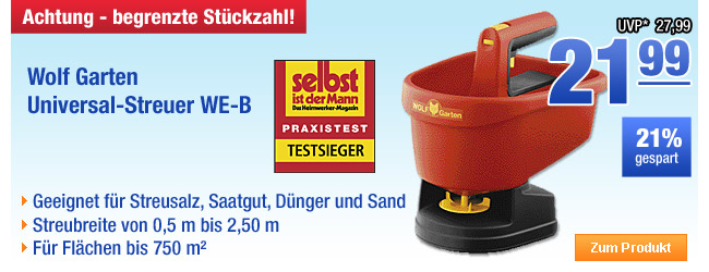 Wolf Garten Universal-Streuer WE-B