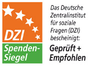 Gepr&uuml;ft und Emfpohlen - DZI-Siegel