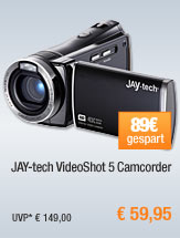 JAY-tech VideoShot 5
                                          Camcorder 
