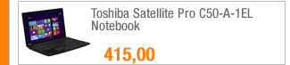 Toshiba Satellite Pro
                                            C50-A-1EL Notebook