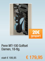 Penn MT-100 Golfset
                                          Damen, 18-tlg.