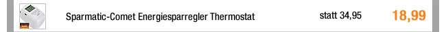 Sparmatic-Comet Energiesparregler Thermostat 