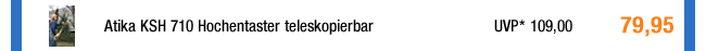 Atika KSH 710 Hochentaster teleskopierbar 