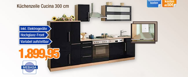 K&uuml;chenzeile Cucina 300 cm