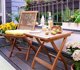 Gartenmbelset Sam, 3-teilig