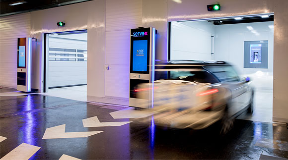 Übergabebox First Class Parken