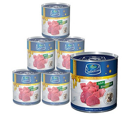 Dehner Selection Festtagsmenü, Adult, Nassfutter, 6 x 800g