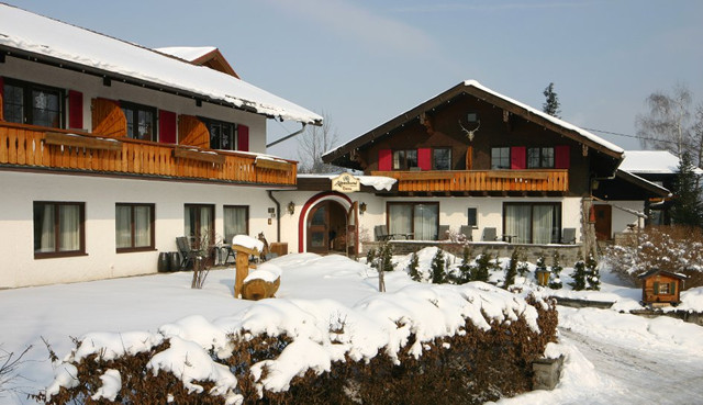 Alpenhotel Dora im Schnee