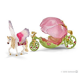 Schleich Elfenkutsche, festlich
