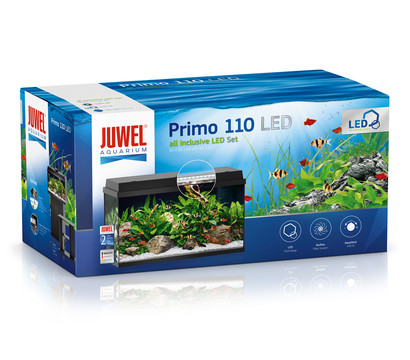 Juwel Primo 110 LED Aquarium Set, schwarz
