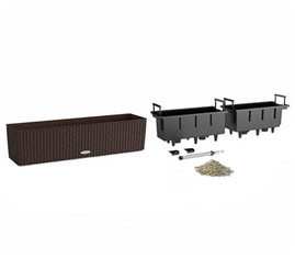 LECHUZA® Blumenkasten Balconera Cottage, rechteckig