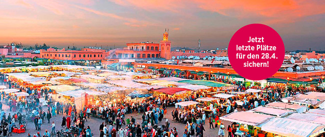 Marrakesch – Bunter Marktplatz