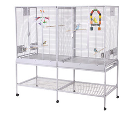Voliere Madeira Double für Vögel - Platinum