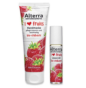 Alterra "I ❤ fruits" mit Bio-Erdbeere