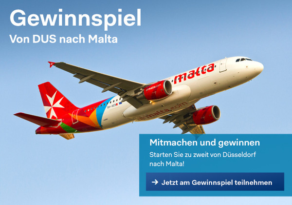 Air Malta im Flug
