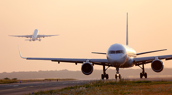 Verkehr am Airport