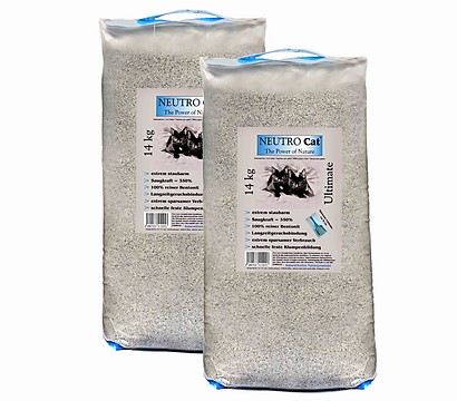 Neutro Cat Ultimate, Katzenstreu, 2 x 14 kg
