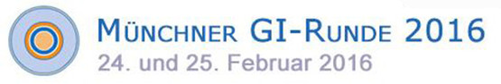 Jetzt anmelden: Münchner GI-Runde 2015 (24. und 25. Februar)