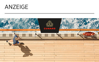 Cunard - Genug Raum an Bord