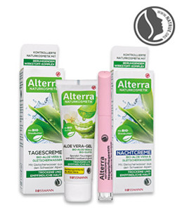 Alterra-Produkte mit Aloe Vera