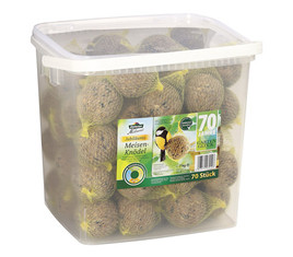 Dehner Natura Jubiläums-Meisenknödel mit Netz, 70er Eimer
