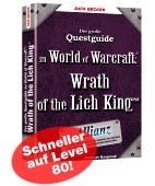 Die Allianz-Quests zu Wrath of the Lich King in einem Buch!