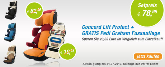  GRATIS Concord Fussauflage