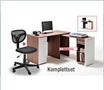 Schreibtisch Diego mit B&uuml;rostuhl Joy