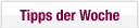 Tipps der Woche
