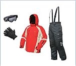 KAMO Ski-Funktionskleidung Herren, 4-tlg.